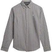 Superdry Slim Oxford Bd Langarmhemd