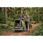 Croozer Hunde-Fahrradanhänger Buggy Set - XL / XXL