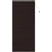 vidaXL Venezianische Jalousie Dunkelbraun 110 x 250 cm 35 mm