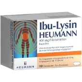 HEUMANN Ibu-Lysin 400 mg Filmtabletten 50 St