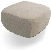 Masseno POLSTERHOCKER AMICO Modern Sitzhocker, Fußhocker Beige