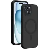 BigBen Interactive Soft Case mit MagSafe Handy-Cover für Apple iPhone 15 schwarz