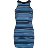 Superdry für Damen. W8011412A Vintage Stripe Racer Logo Kleid blau (XL), Lässig, Ärmellos / Hosenträger, Bio-Baumwolle, Nachhaltig