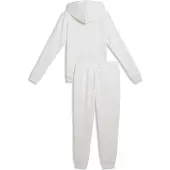 Puma Hooded Sweat Suit Full-zip FL cl white glow heather (05) M