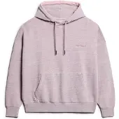 Superdry für Damen. W2012217A Kapuzenpullover Essential Logo Overdyed rosa (S), Lässig, Baumwolle