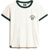 Superdry Athletic Ringer Fitted Kurzarm-t-shirt