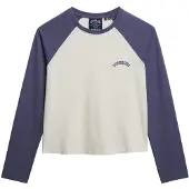 Superdry Essential Logo Baseball Langarm-t-shirt