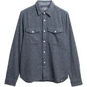 Superdry Merchant Heavy Flannel Langarmhemd