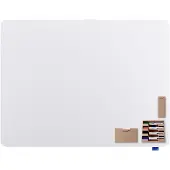 Legamaster Whiteboard Essence, für die Wandmontage im Querformat, B 1200 x H 900 mm, Stahl weiß emailliert, magnethaftend, mit umfangreichem Zubehör
