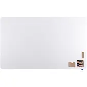 Legamaster Whiteboard Essence, für die Wandmontage im Querformat, B 2000 x H 1195 mm, Stahl weiß emailliert, magnethaftend, mit umfangreichem Zubehör
