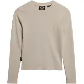 Superdry Essential Logo Gd Rib Langarm-t-shirt