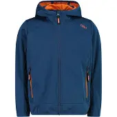 CMP Kid Jacket Fix Hood Midnight Midnight 164