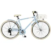 VELOmarche Via Veneto City Bike Milano Man 28” 6V Hellblau Pariolino Größe 54