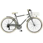 Via Veneto City Bike Milano Man 28” 6V Grau Gallante Größe 50
