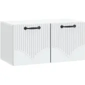 vidaXL Wandmontierter TV-Schrank Weiß 59,5 x 31 x 30 cm Holzwerkstoff