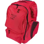 Fischer Rolltasche Backpack Senior S25 rot/schwarz