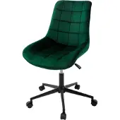 ML-Design | Bürostuhl Darios Samt Groen Fluweel 53x97x60 cm | NADUVI