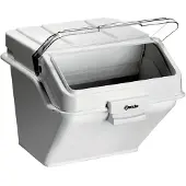 Bartscher Vorratsbehälter 47 Liter, 480x580x440 mm, transparenter Klappdeckel feststellbar