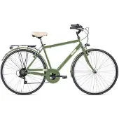 Letoule Tropaiz – Citybike 28 – Stahlrahmen, 6V – Dunkelgrün