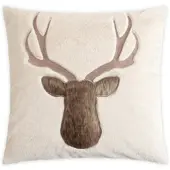 Magma Heimtex Magma Dekokissenhülle Woodie Hirsch 45x45 cm - braun;beige