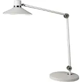 FABAS LUCE Panarea 10W LED-Tischleuchte aus weißem Metall, modernes Design mit einstellbarer Farbtemperatur, per Berührung dimmbar, ideal für den Innenbereich