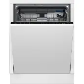 Beko BDIN36541PS, Voll integriert, Standardgröße (60 cm), Schwarz, Weiß, Berührung, LCD