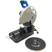 HBM 350 mm Steinsägemaschine - 2300 W inklusive 2 Diamant-Sägeblättern
