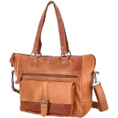 The Skandinavian Brand Leder Shopper - Cognac : Cognac Farbe vom Hersteller: Cognac