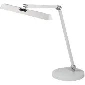 FABAS LUCE Beba 12W LED-Tischleuchte, Weiß, CCT-Technologie, 3000K-4000K-6000K, Gehäuse aus Aluminium und Methacrylat, Touch-Dimmung - Beba