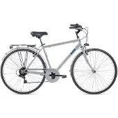 Letoule Tropaiz – Citybike 28 – Stahlrahmen, 6V – Hellgrau (Grigio Cenere Chiaro)