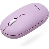 Macally – dobíjecí myš Bluetooth (fialová)