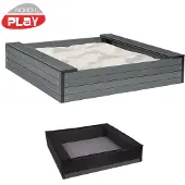 Nordic Play Sandkasten mit Sitz