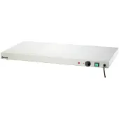 Bartscher WP450 Warmhalteplatte, Edelstahlwärmeplatte mit Überhitzungsschutz, Maße: 450 x 900 x 64 mm