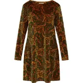 Usha Kleid Frauen gelb mehrfarbig