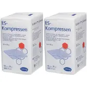 PDM to be maintained Es-Kompressen unsteril 10x10 cm 12fach 2x 2x100 St Kompressen