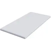vidaXL Matratzentopper aus Memory-Schaum for Erwachsene Weich Weiß