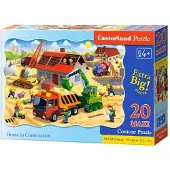 Castorland Puzzle 20 MAXI Teile -Haus im Bau
