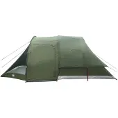 vidaXL Hütten-Zelt Olive Grün 488 x 244 x 183 cm Polyester und Stahl