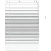 vidaXL Venezianische Jalousie Weiß 120 x 160 cm 35 mm