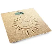 Esperanza EBS006, Elektronische Personenwaage, 180 kg, Beige, kg, lb, ST, Quadratisch, Gehärtetes Glas