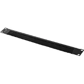 Lanberg AK-1103-B, Bürstenleiste, Metall, Schwarz, 1 Stück(e), 210 g