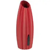 FABAS LUCE Nadine Tischleuchte aus Metall und pflanzenbasiertem Kunststoff, Bordeaux Light 10W G9, Touch-Bedienung, IP20, Höhe 30cm - Modernes Design