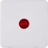 Heinrich Kopp Kopp HK02-Flächenwippe m.Linse 331114005 rot arktisweiß