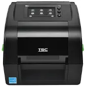 TSC TH240T, LCD, DRAM 128MB/FLASH 128MB, USB+ RS-232+ ETHERNET+ USB HOST+ RTC+ BUZZER, EU (EMEA) - Etiketten-/Labeldrucker - 128 MB