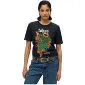 Superdry Neo Trad Tattoo Relaxed Kurzarm-t-shirt