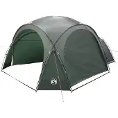 vidaXL Seitenzelt Armeegrün 643 x 408 x 260 cm Polyester und Stahl