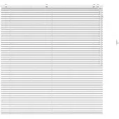 vidaXL Venezianische Jalousie Weiß 155 x 160 cm 35 mm