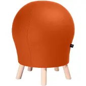 Topstar Hocker Sitness Alpine, mit integriertem Gymnastikball, Bezug 75 % Schurwolle, orange
