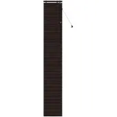 vidaXL Venezianische Jalousie Dunkelbraun 50 x 250 cm 35 mm