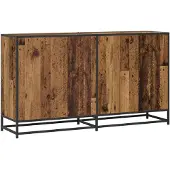 vidaXL Sideboard Altholz 134 x 35 x 76 cm Holzwerkstoff
